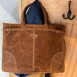 Brown Suede bag